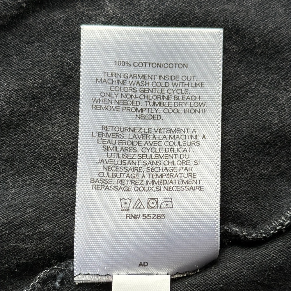 Express CHAMPAGNE PROBLEMS Black Mineral Washed Graphic Tee Size M Taylor Swift - Picture 6 of 6